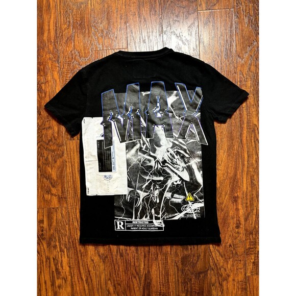 Maximo Apparel MAX  Trust None, Stay True T-Shirt Streetwear Cyber Y2K Style S - Picture 1 of 9